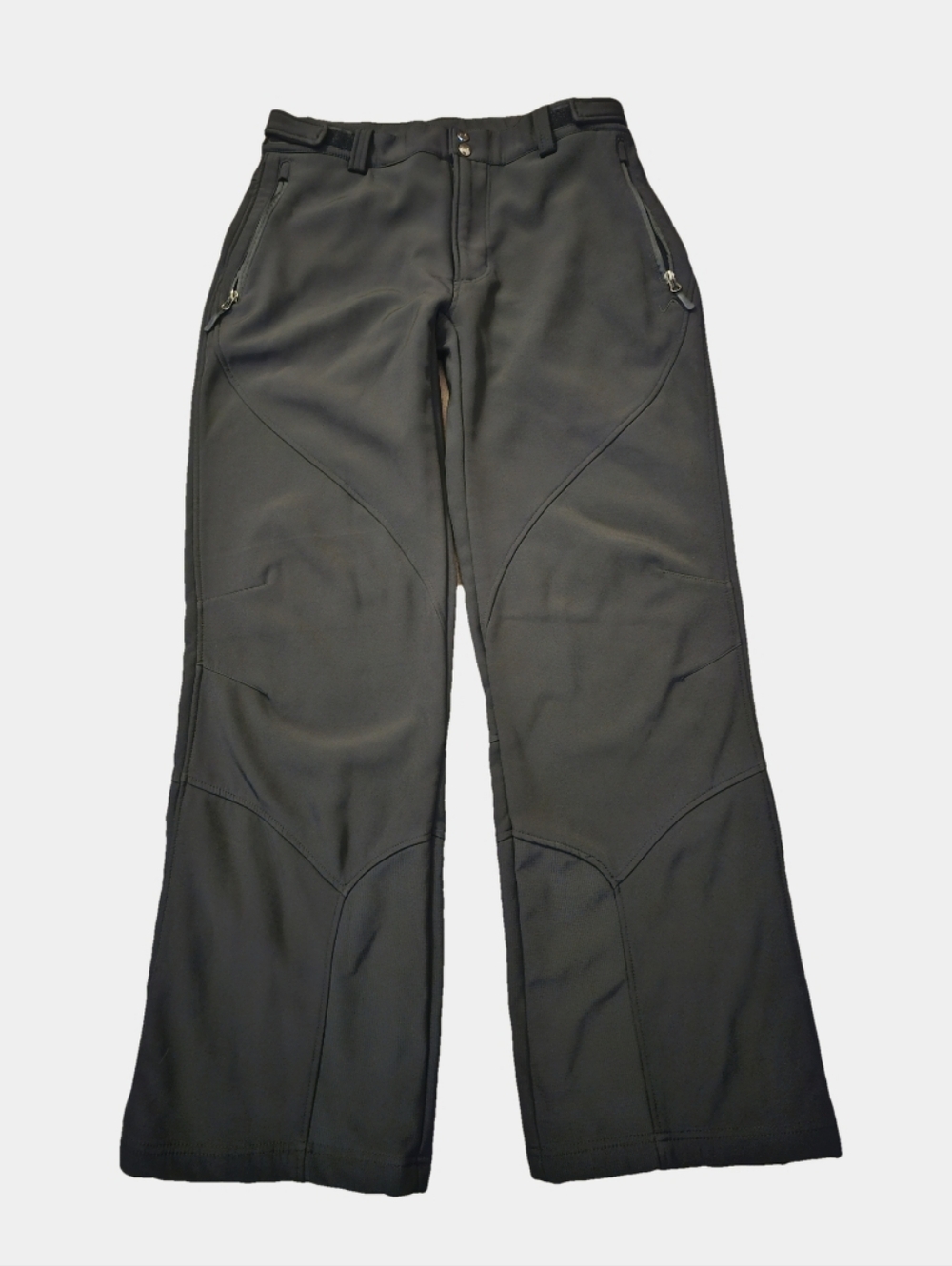 Vertical 9 Black Adjustable Waist Snow/Utility Bootcut Pants Size L